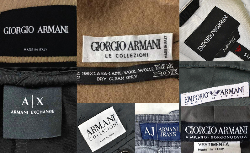 Armani タグ